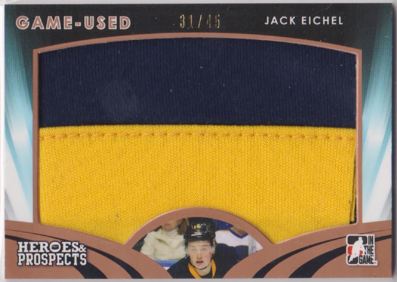 (image for) 2015-16 ITG Heroes and Prospects Jerseys #GU13 Jack Eichel 31/45